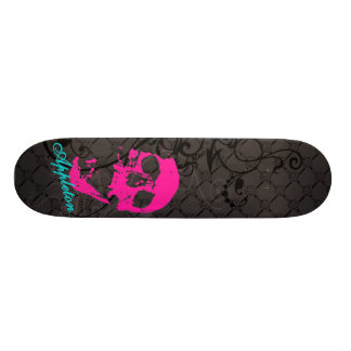 Appleton rosaskalle skateboard bräda 21,5 cm