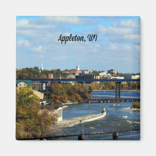 Appleton, WI-bilder Magnet