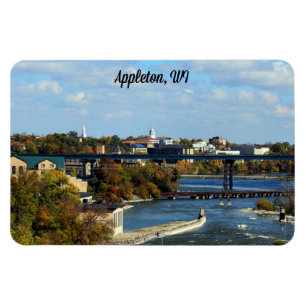 Appleton, WI-bilder Magnet