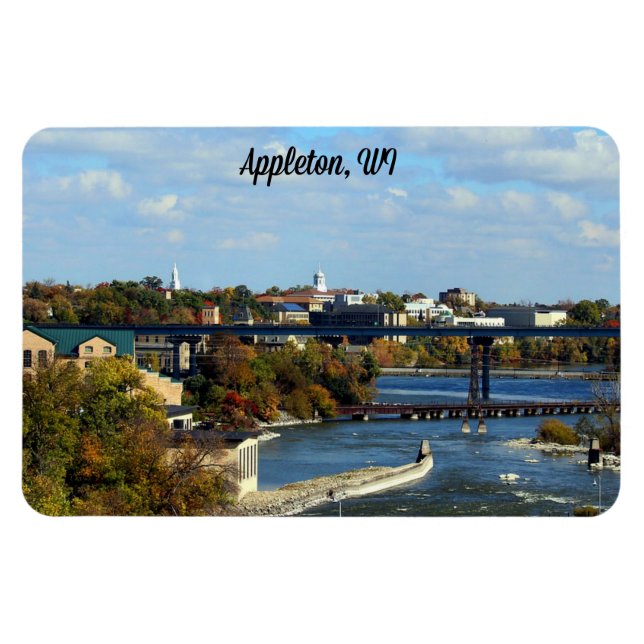Appleton, WI-bilder Magnet (Horisontell)