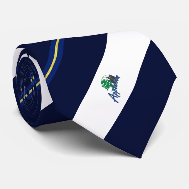 Appleton (Wisconsin) city flagga Neck Tie Slips (Rullad)
