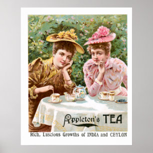 Appletons tea-Vintage Drink and Art Poster