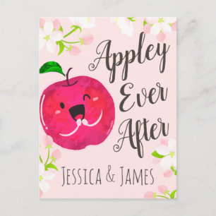 Appley Alltid efter - Apple Pun Vykort
