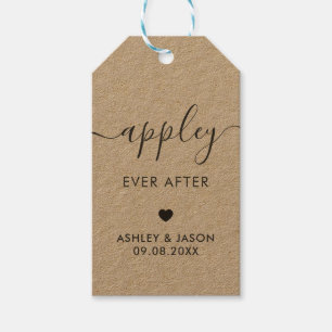 Appley Efteråt, Caramel Apple, Bröllop Presentetikett