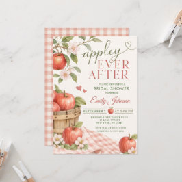 Appley EVER AFTER Bröllopsdusch Inbjudningar