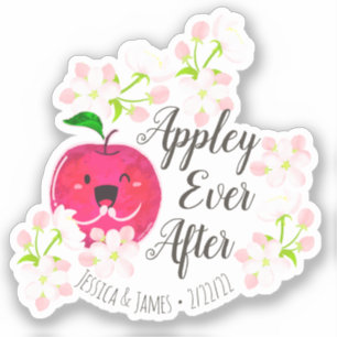 Appley sen - Punny Garden Klistermärken