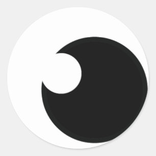 Appliance Ögon Stickers Runt Klistermärke