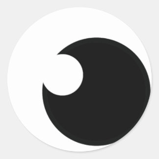 Appliance Ögon Stickers Runt Klistermärke