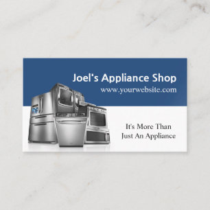 Appliance Shop, Installation, Reparation Visitkort