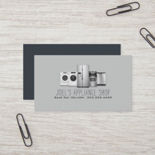 Appliance Shop, Installation, Reparation Visitkort