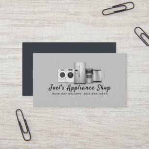 Appliance Shop, Installation, Reparation Visitkort