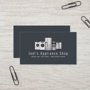 Appliance Shop, Installation, Reparation Visitkort