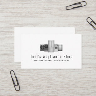 Appliance Shop, Installation, Reparation Visitkort
