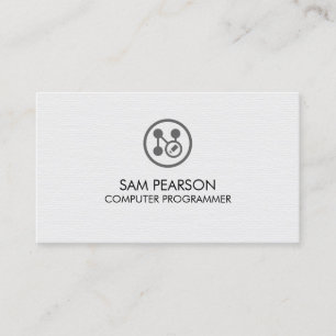 Applikationsutvecklare Datorprogrammerare Visitkort