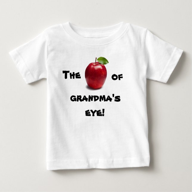 ÄPPLINGEN OM GRANDMAS ÖGA översta T Shirt (Framsida)