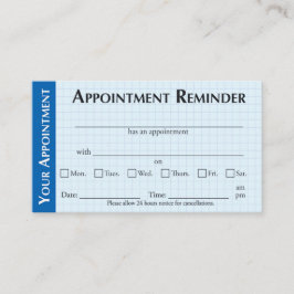 Appointment Reminder Cards with Kindness Message