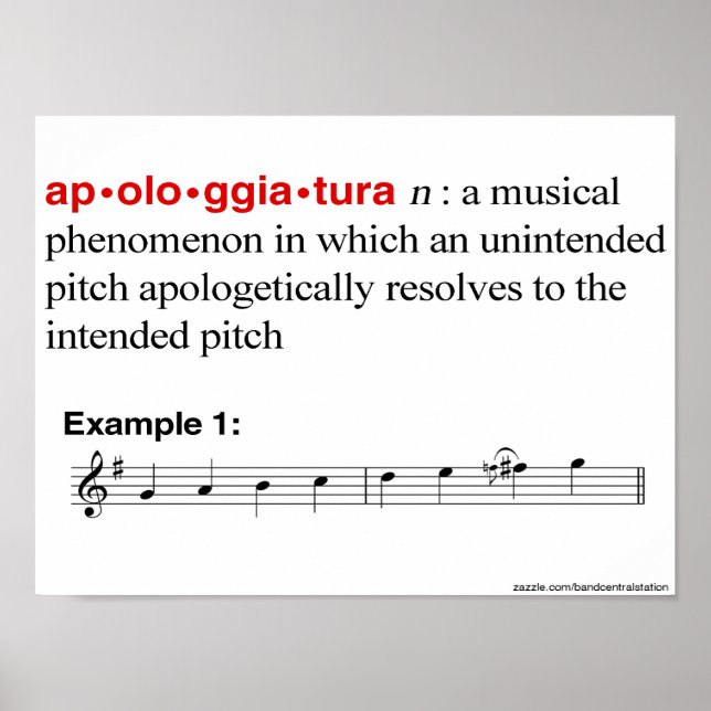 Appologgiatura Poster (Framsidan)