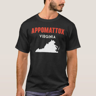 Appomattox Virginia USA State America Travel Virgi T Shirt