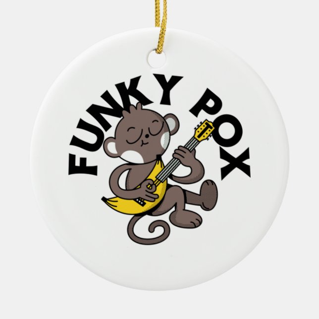Appox Funky Pox  Julgransprydnad Keramik (Framsidan)