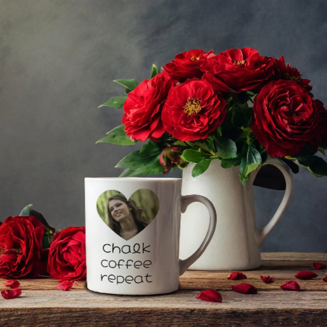 Appreciation Week gift teacher thank you photo Mugg (Skapare uppladdad)