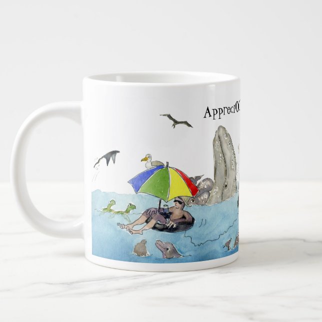 AppreciOCEAN Jumbo Mugg (Vänster)