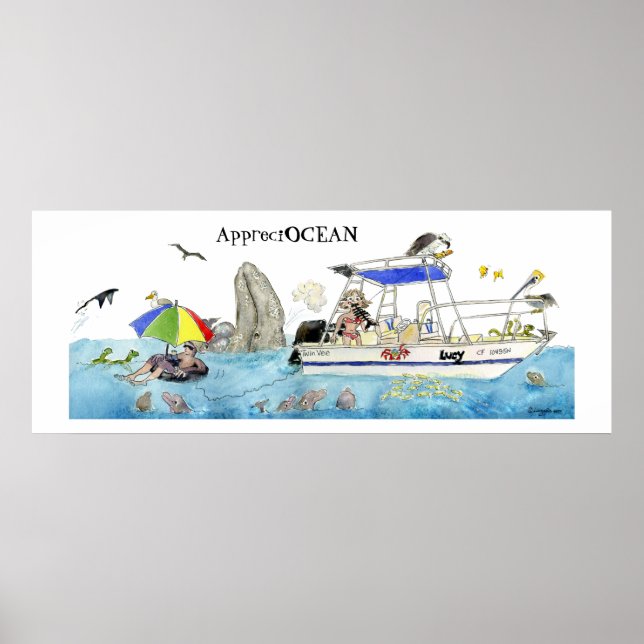 AppreciOCEAN-Poster Poster (Framsidan)