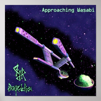 "Approaching Wasabi" av Jason T. Reimche Poster