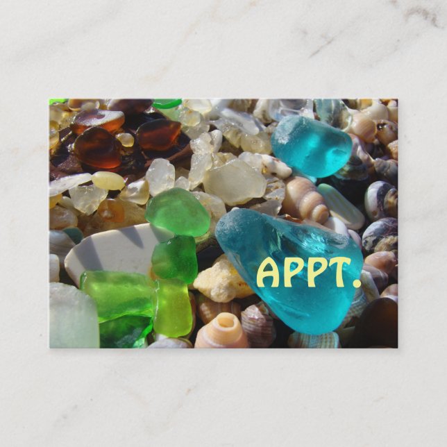 APPT Cards tjänste- möte kort för påminnelsen (Framsida)