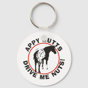 Appy Butts Drive Me Nöt Nyckelring