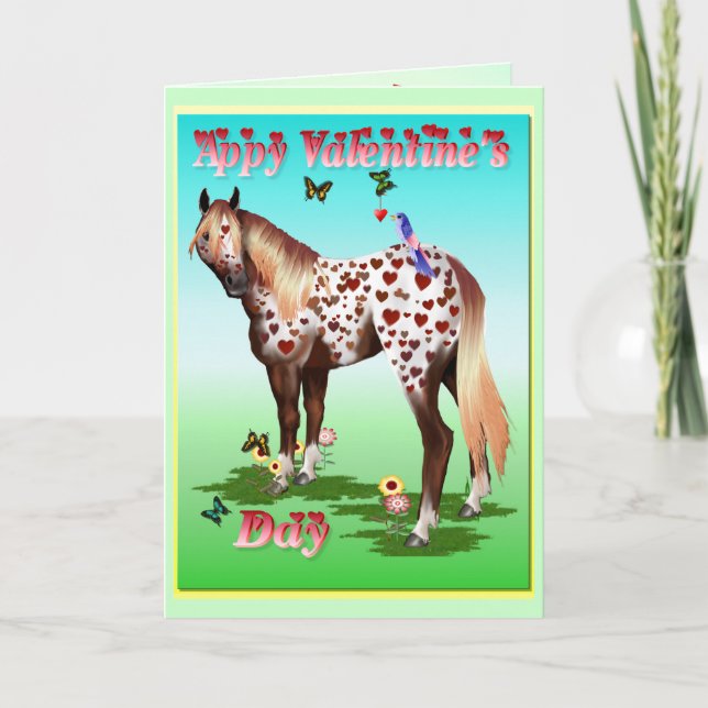 'Appy valentin dag Helgkort (Framsida)