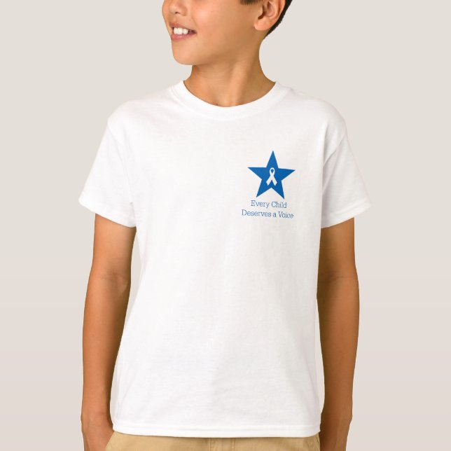 Apraxia Awareness Barn T-Shirt (Framsida)