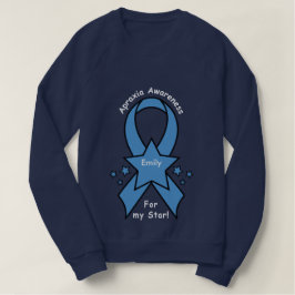 Apraxia Awareness Ribbon med Stars Tee