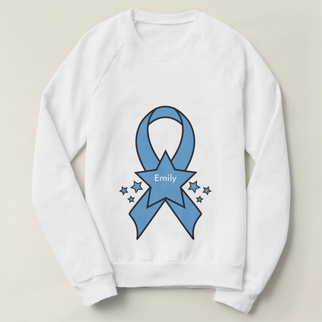 Apraxia Awareness Ribbon med Stars Tee (Design framsida)