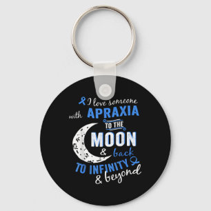 Apraxia Awareness Shirt - Apraxia T Shirt För barn Nyckelring