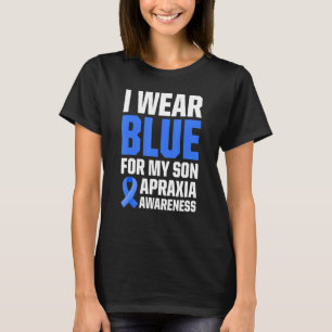 Apraxia Awareness Survivor Bära Warrior 36 T Shirt