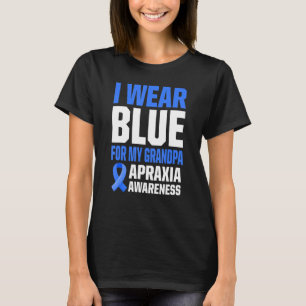 Apraxia Awareness Survivor Bära Warrior 7 T Shirt