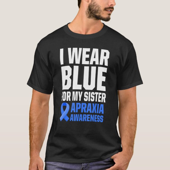 Apraxia-medvetenhet överlevande dräkt krigare 28 t shirt (Framsida)