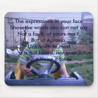 Apraxiamusen vadderar musmatta