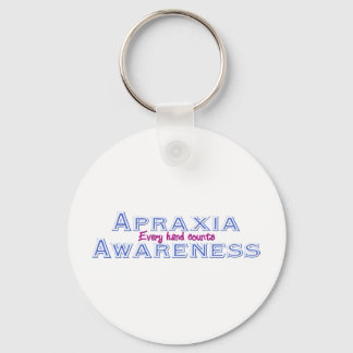 Apraxias medvetenhet nyckelring