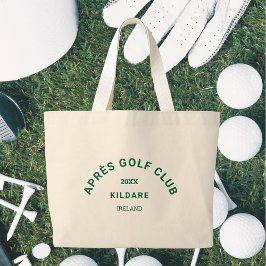 Après Golf Club Forest Green Golf Social Crest Jumbo Tygkasse