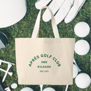 Après Golf Club Forest Green Golf Social Crest Jumbo Tygkasse