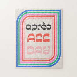 Après hela dagen Retro Puzzle Pussel