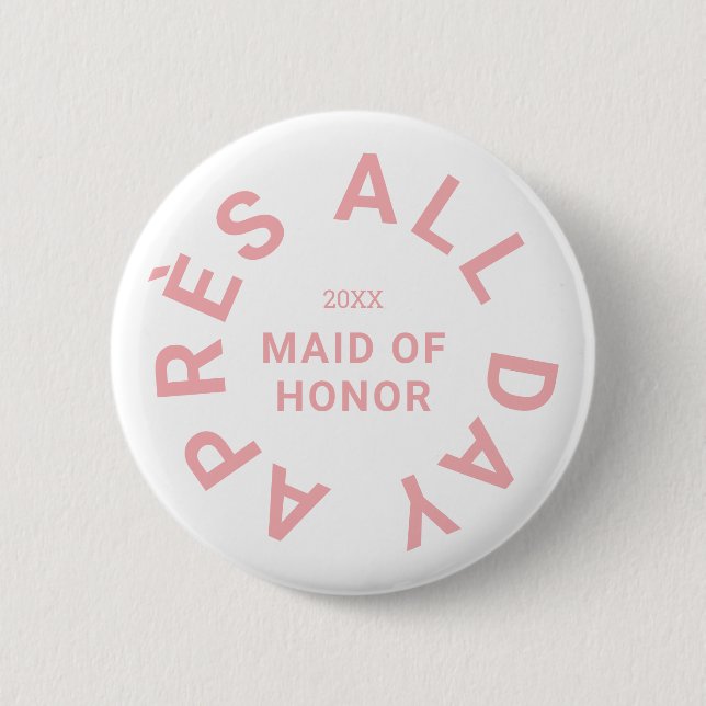 Après hela Rosan Maid of honor Bachelorette Knapp (Framsida)