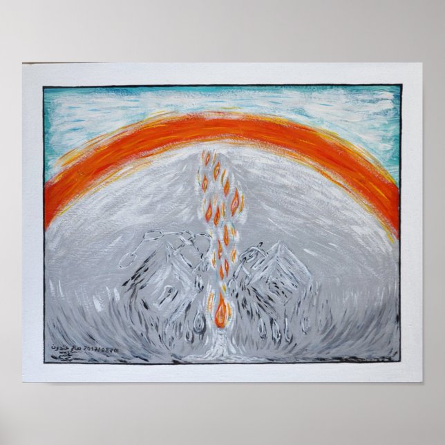 Après la souffrance est une reproduction .. poster (Framsidan)