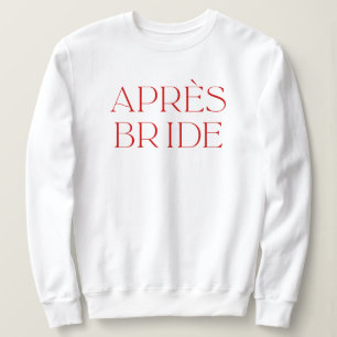 Apres Ski Bachelorette Party Apres Bride T Shirt