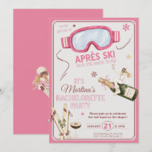 Après Ski Chic Systerfestinladning