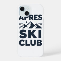 Apres Ski Club Mountain Logo - Anpassad herr vinte