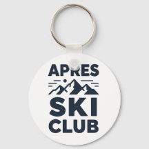 Apres Ski Club Mountain Logo - Anpassad herr vinte