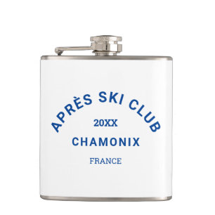 Après Ski Club Royal Blue Vinterskidområde Växling Fickplunta