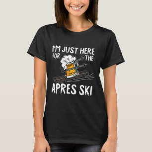 Apres Ski Funny Skier Winter Sport Skiing Gift T Shirt